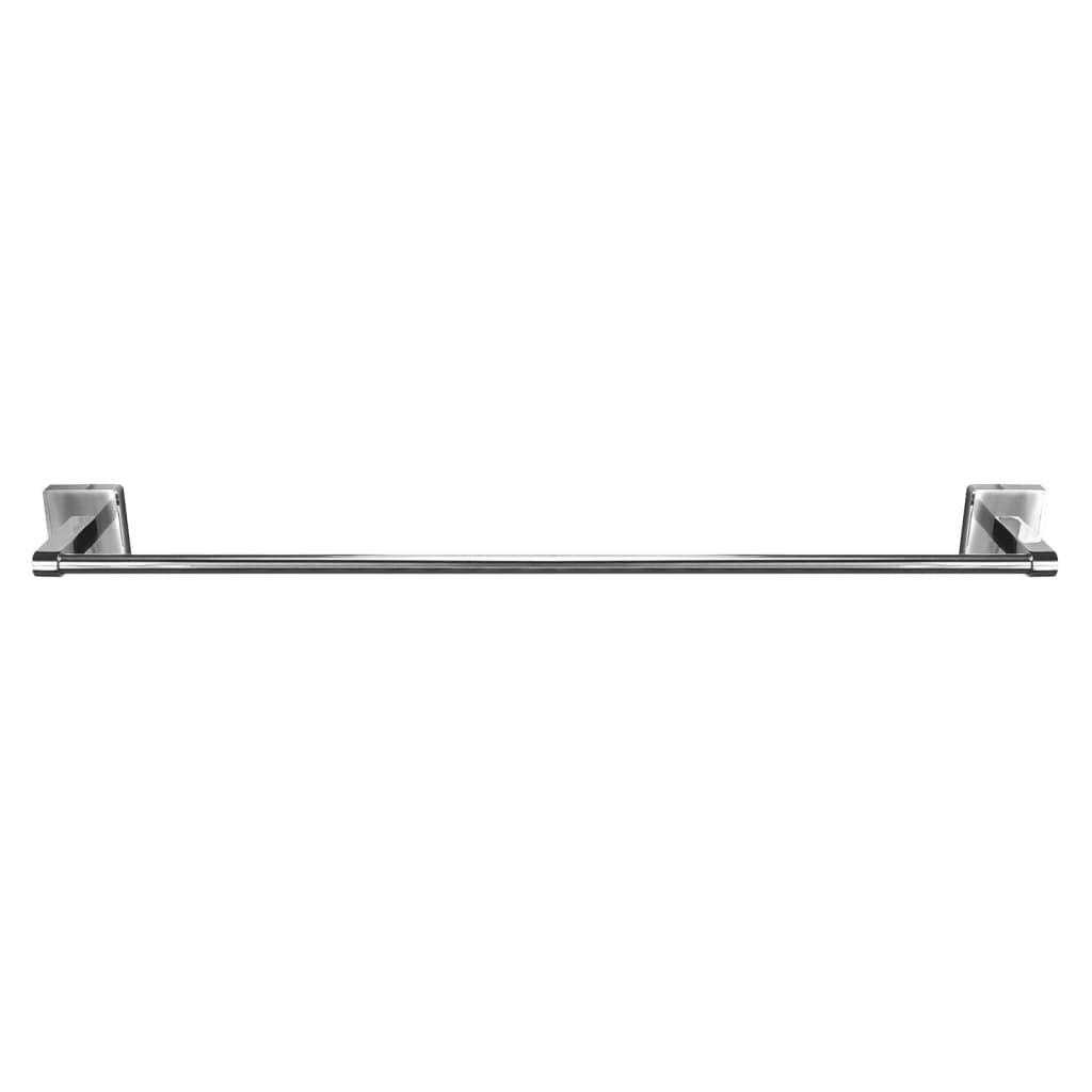 Luno Silver Towel Holder - Bend