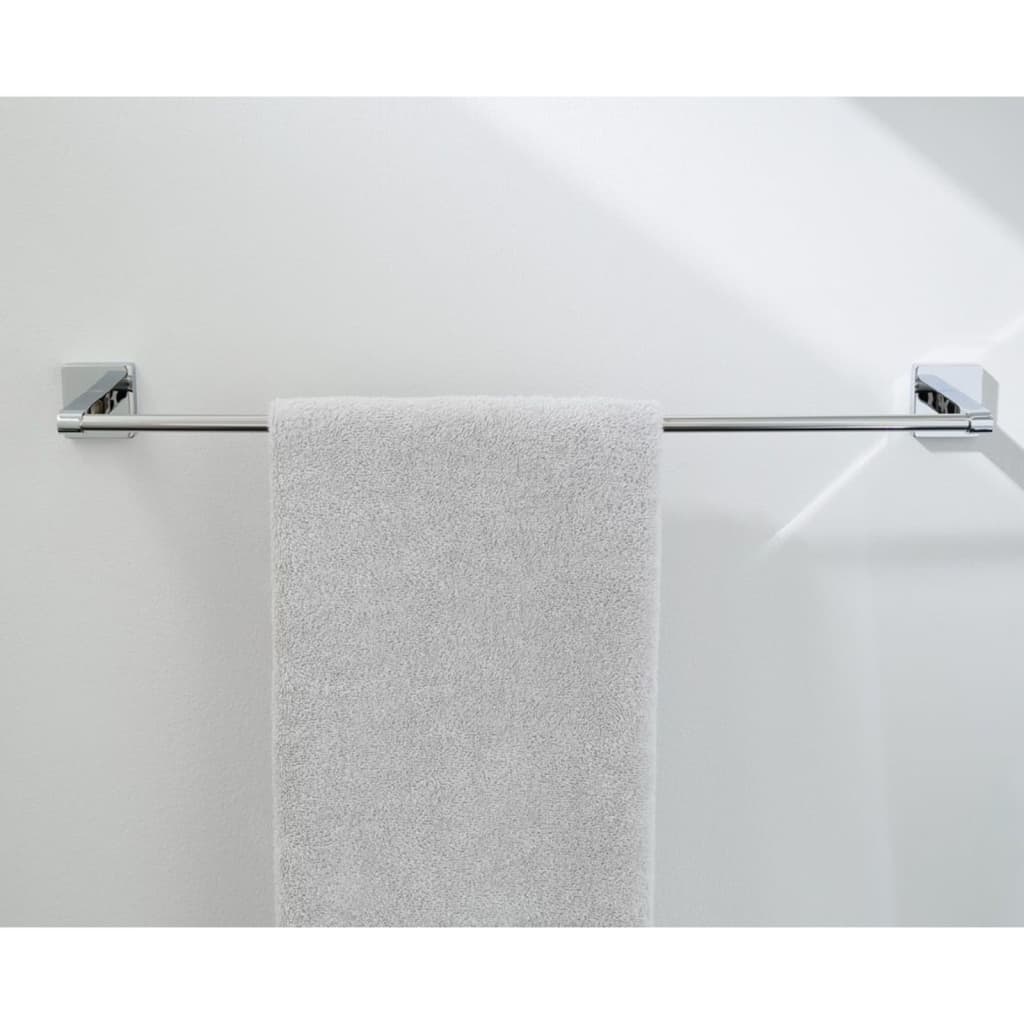 Luno Silver Towel Holder - Bend