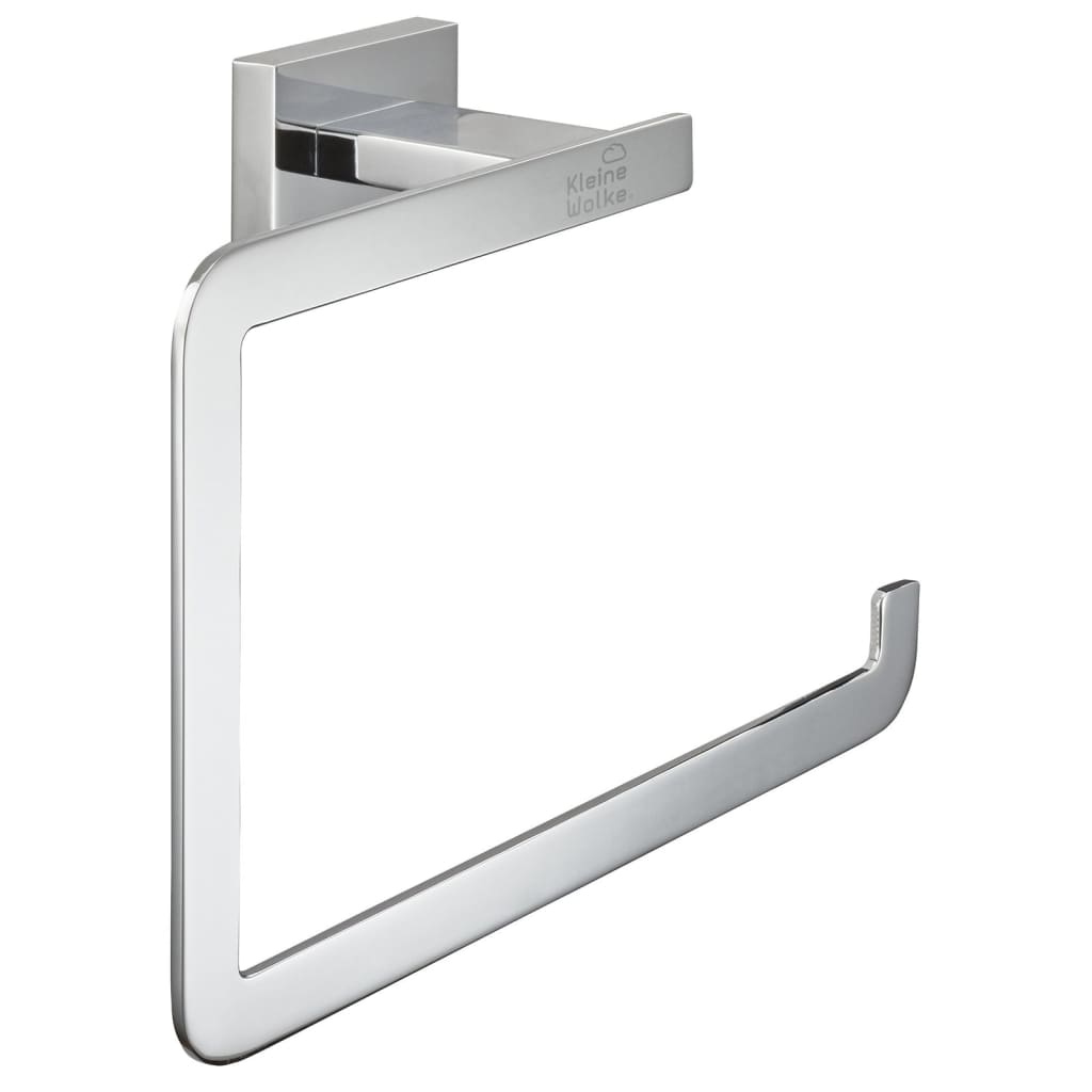 Kleine Wolke Towel Ring Meo Silver - Bend