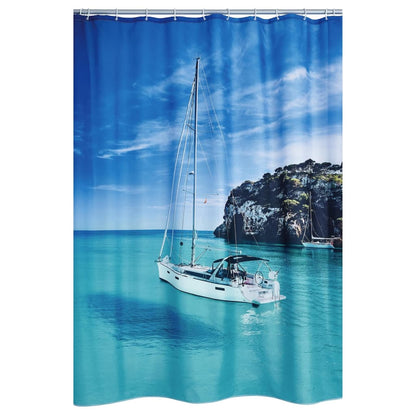 RIDDER Shower Curtain Sailboat 180x200 cm - Bend