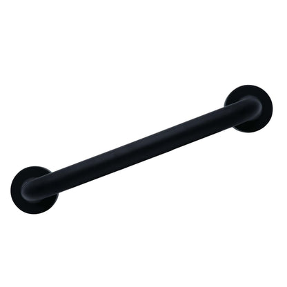 Grab Bar 45 cm Black Aluminium