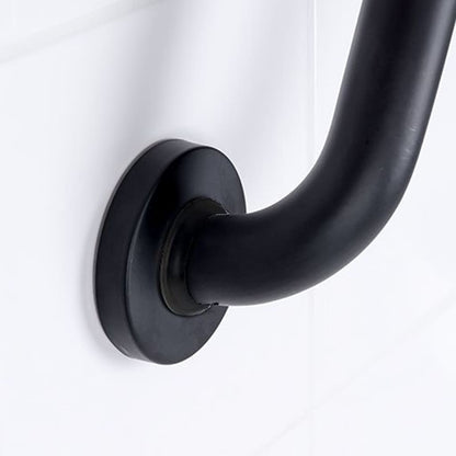 Grab Bar 45 cm Black Aluminium