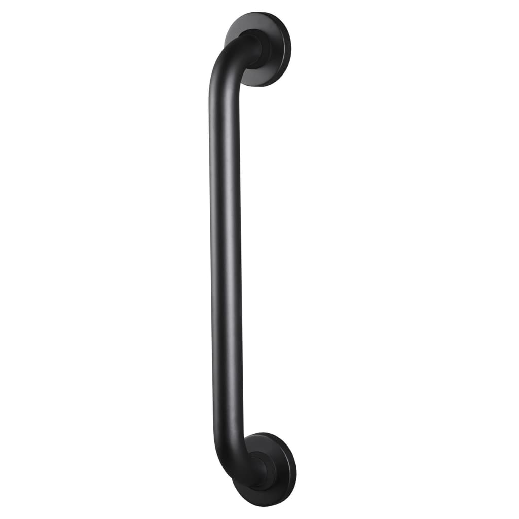 Grab Bar 45 cm Black Aluminium