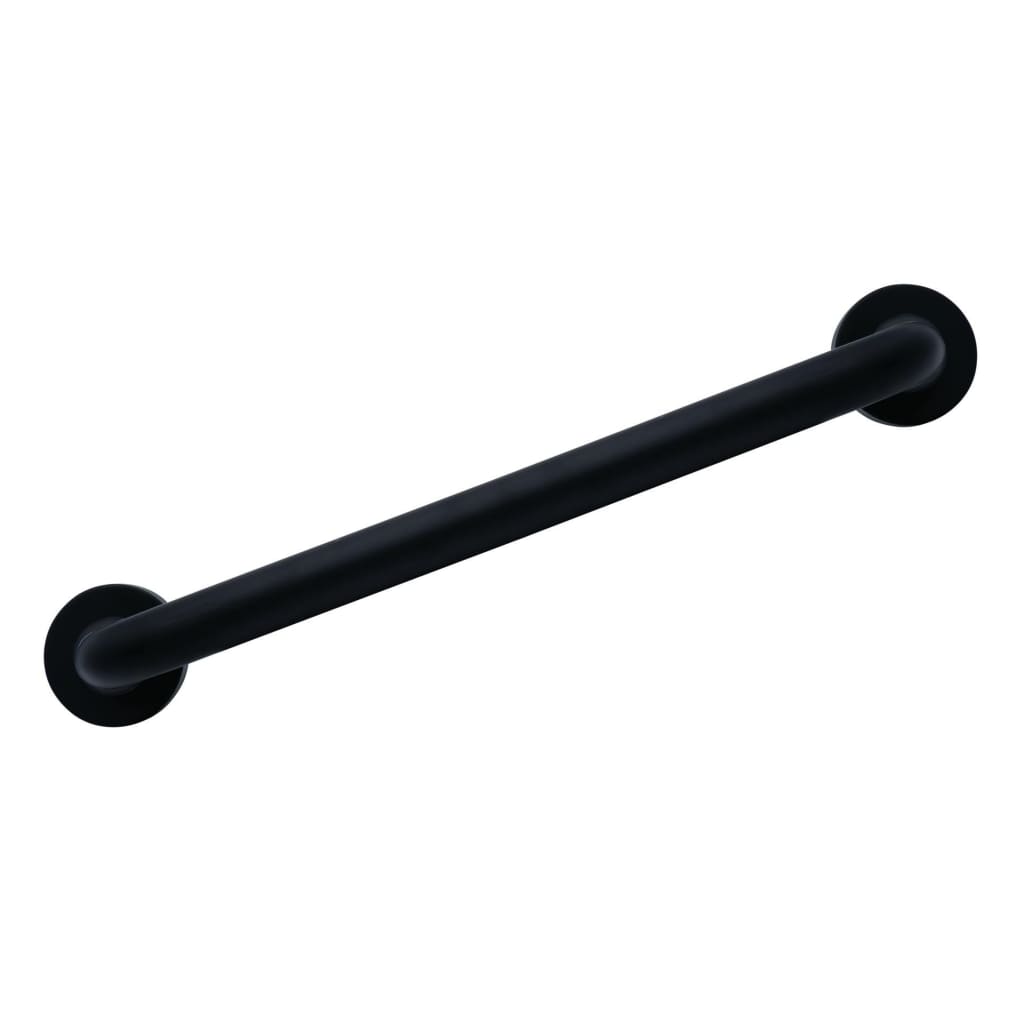 Grab Bar 60 cm Black Aluminium