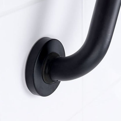 Grab Bar 60 cm Black Aluminium