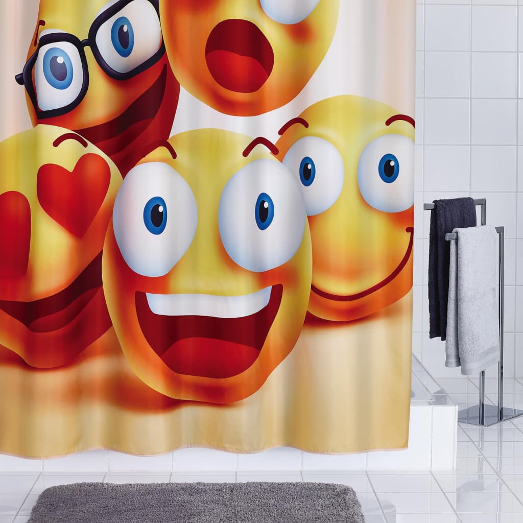 Shower Curtain Smile 180x200 cm