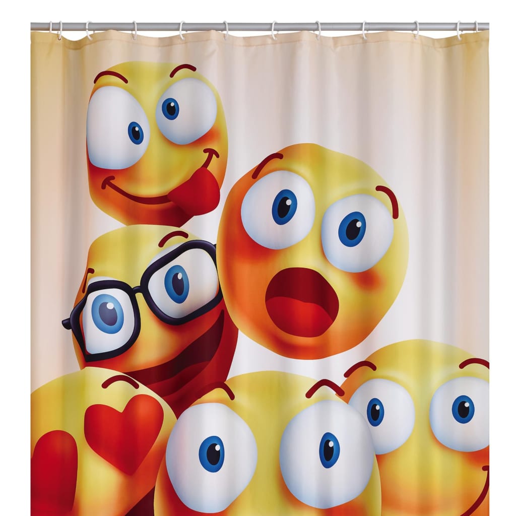 Shower Curtain Smile 180x200 cm