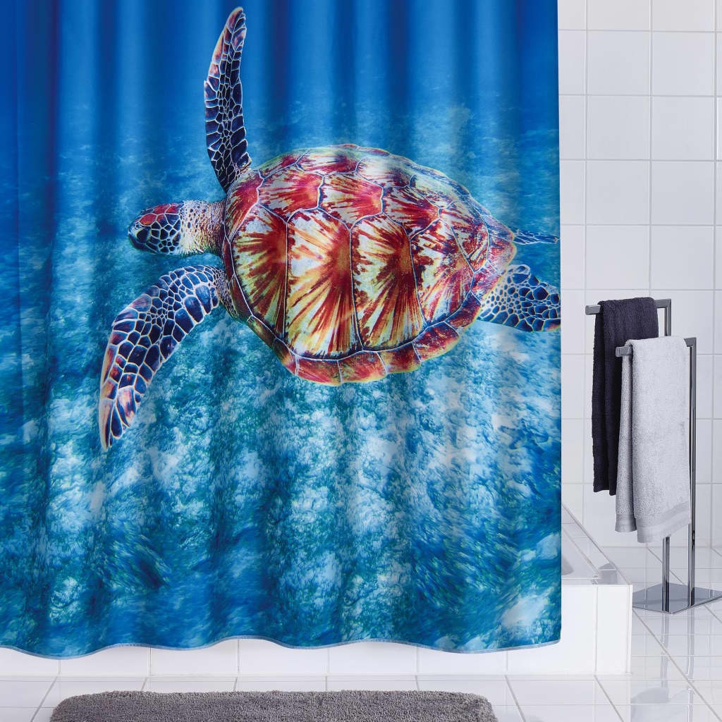 Shower Curtain Turtle 180x200 cm