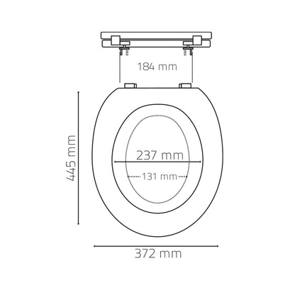 Toilet Seat Generation Soft Close White 2119101