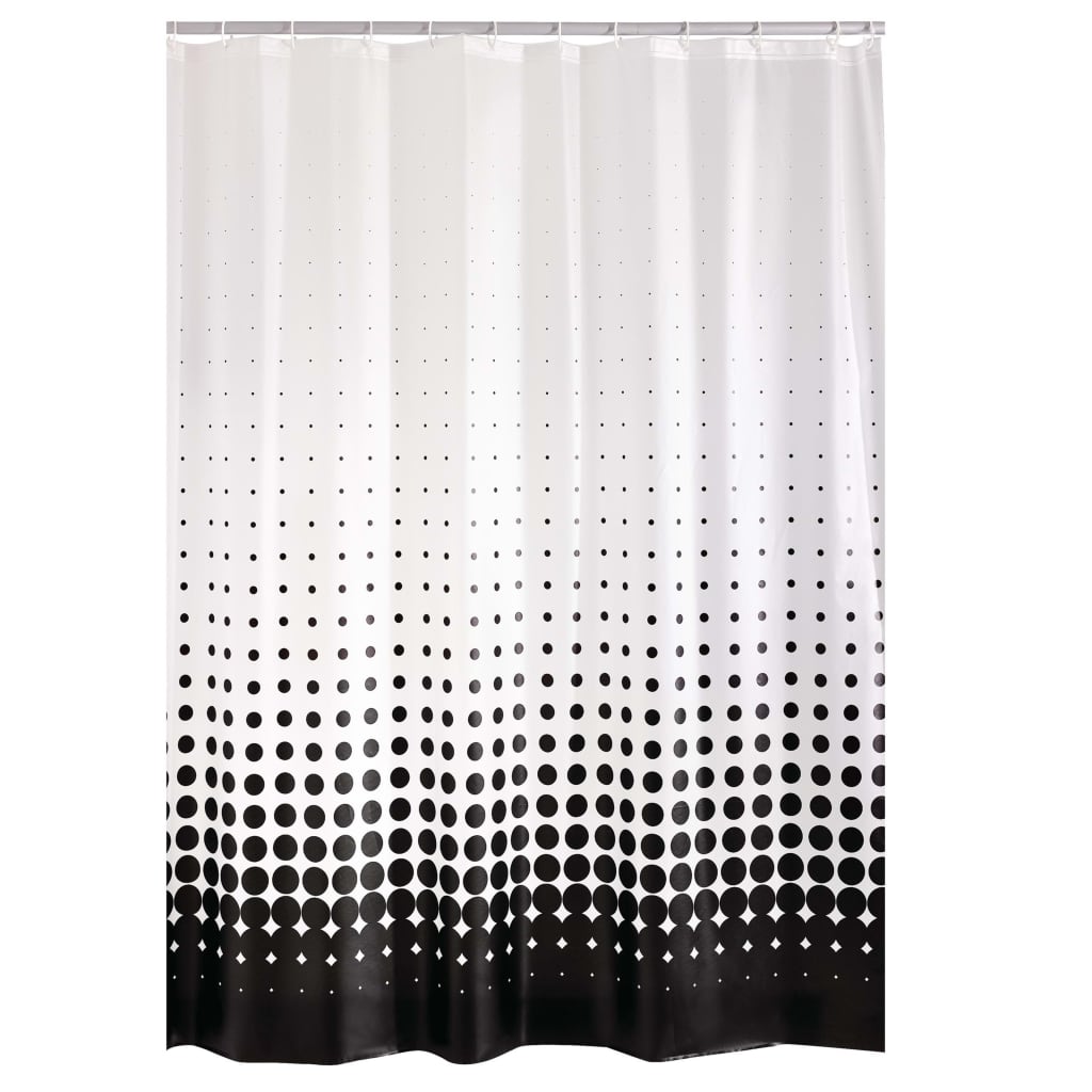 Shower Curtain Vinyl Black