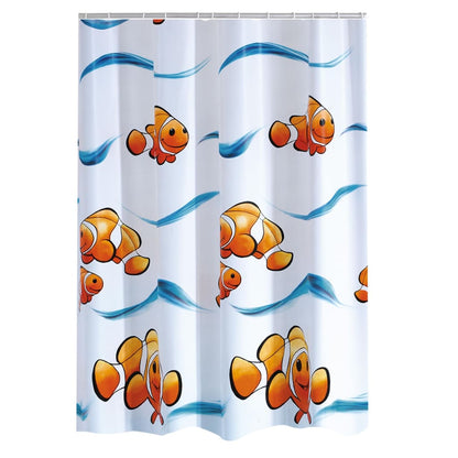 RIDDER Shower Curtain Clown vinyl 180x200 cm - Bend