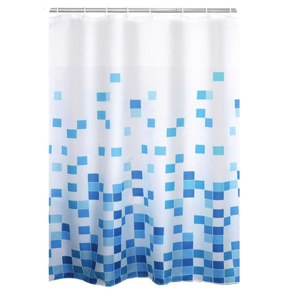 Shower Curtain Cubes Textile