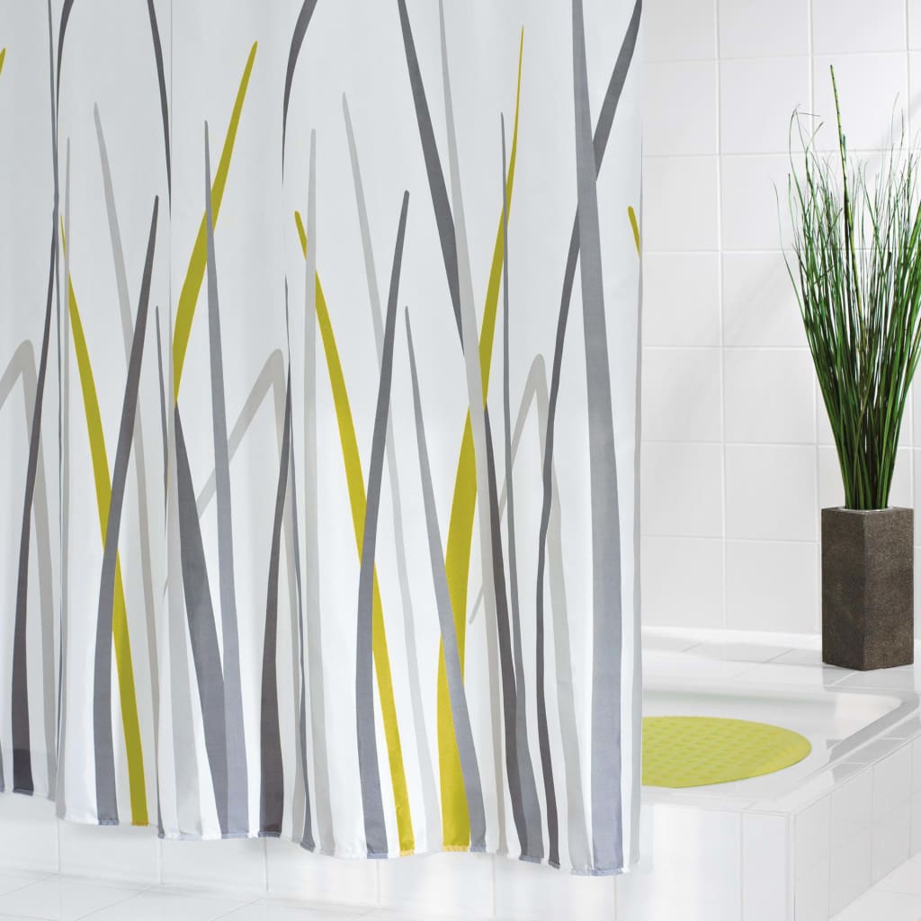 Shower Curtain Textile Grass