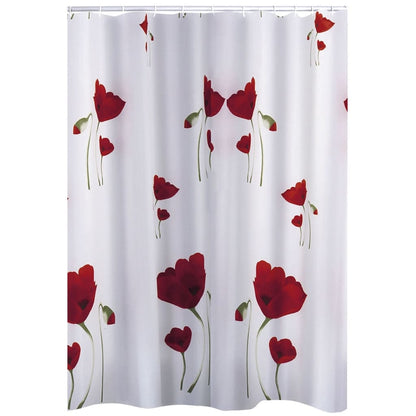 Shower Curtain Mohn 180x200 cm