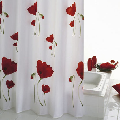 Shower Curtain Mohn 180x200 cm