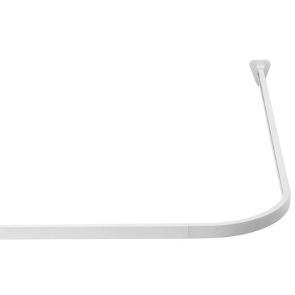 RIDDER Universal Shower Curtain Rail White 160x70 cm