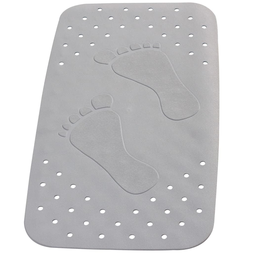 Non-Slip Bath Mat Plattfuß 72x38 cm Grey 67087