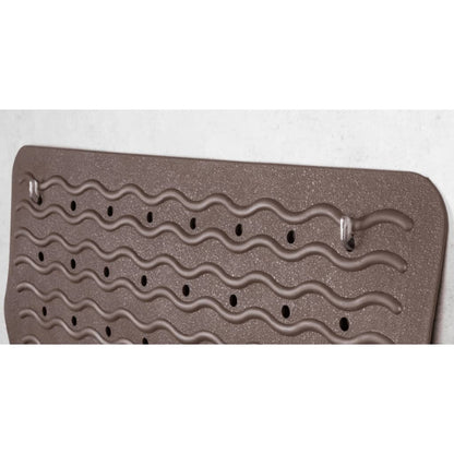 Non-Slip Bath Mat Playa 80x38 cm Black 68310