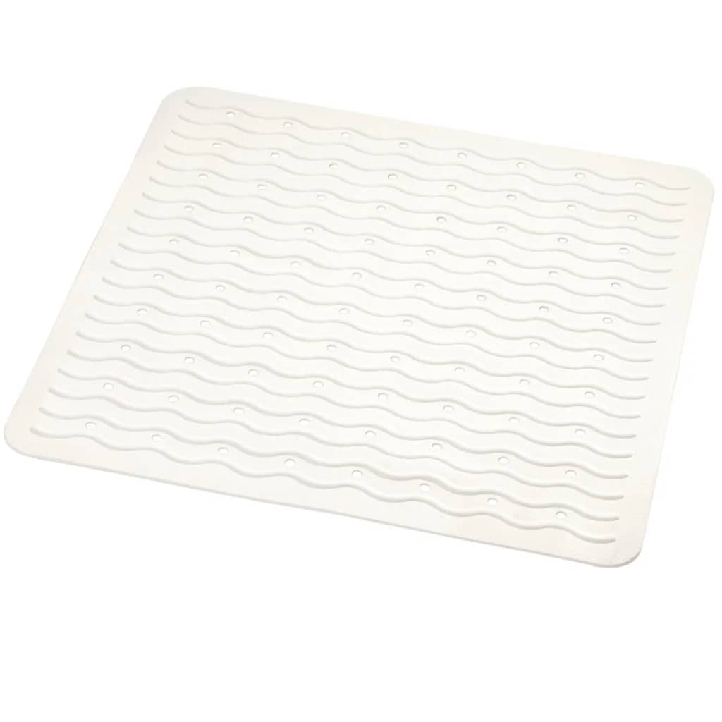 RIDDER Non-Slip Shower Mat Playa 54x54 cm White 68401 - Bend