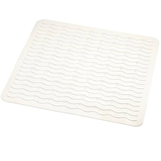 RIDDER Non-Slip Shower Mat Playa 54x54 cm White 68401 - Bend