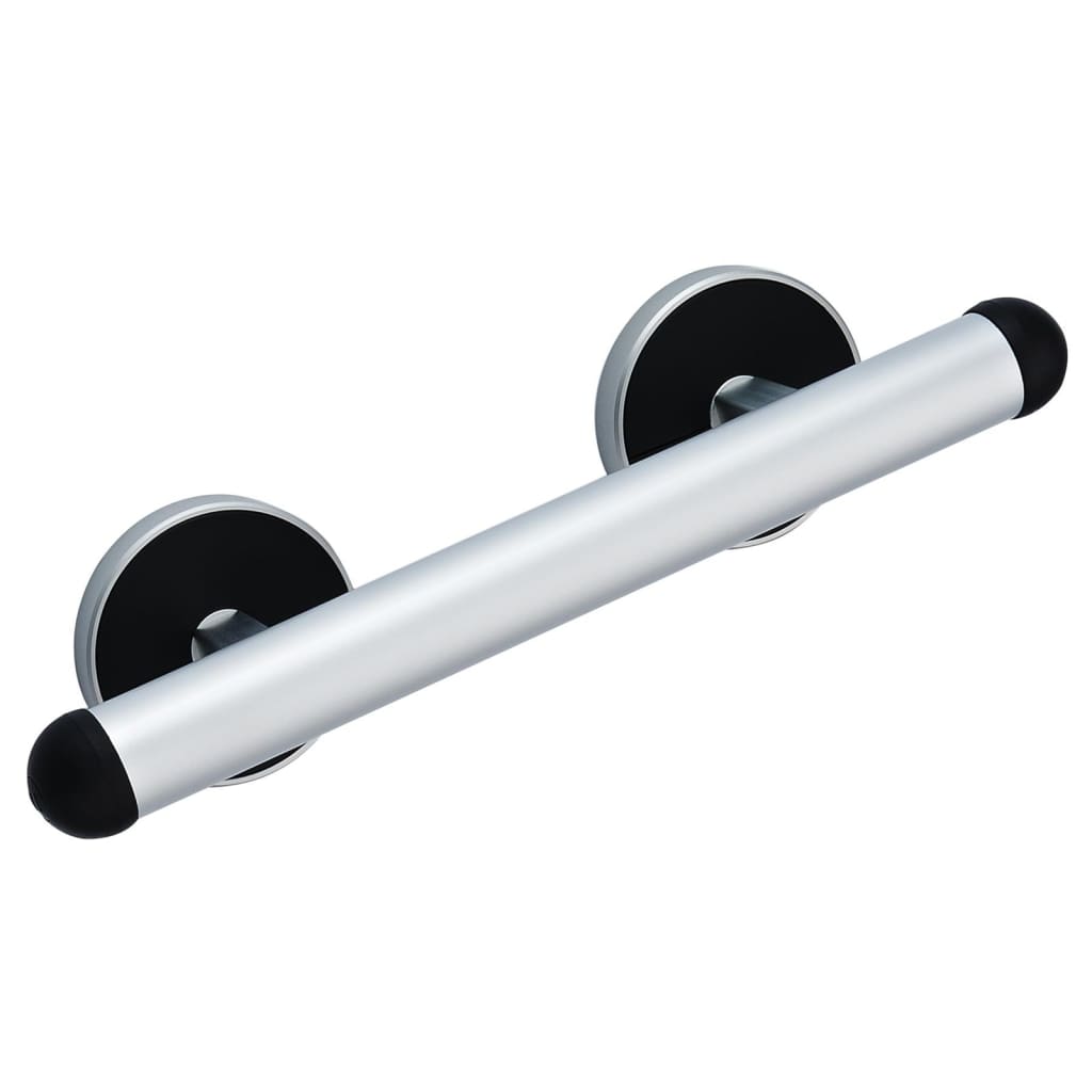 Safety Grab Bar Premium 30 cm Aluminium Chrome and Black