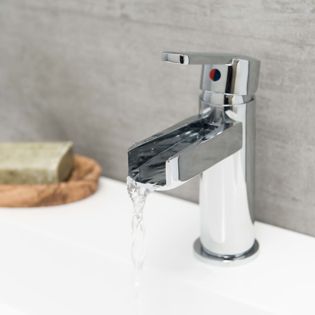 SCHÜTTE Basin Mixer Tap with Waterfall Spout NIAGARA