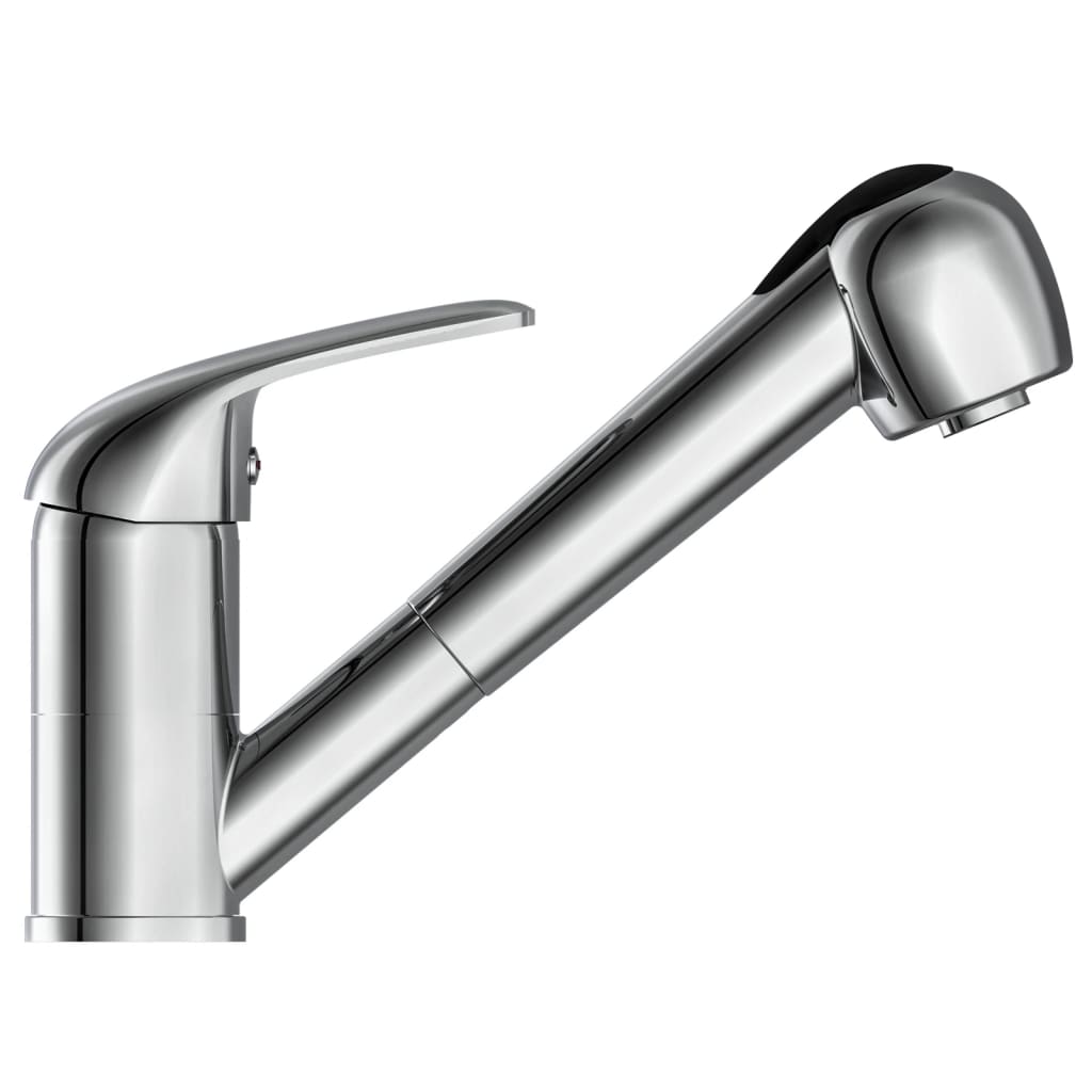 SCHÜTTE Sink Mixer with Pull-out Spray FALCON Chrome - Bend