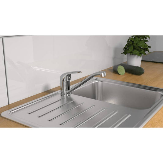 SCHÜTTE Sink Mixer FALCON Low Pressure Chrome - Bend