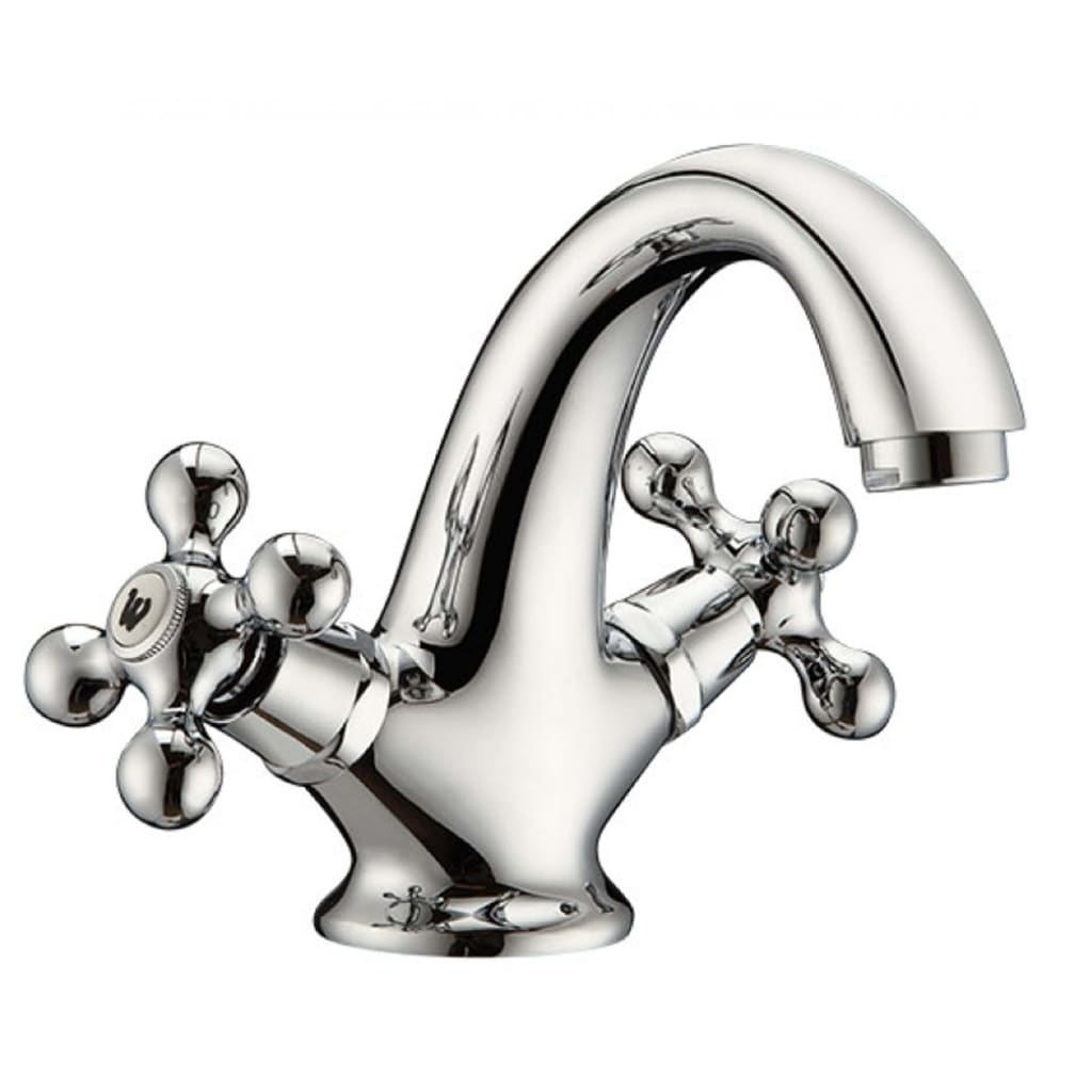 SCHÜTTE 2-Handle Basin Mixer ELK Chrome