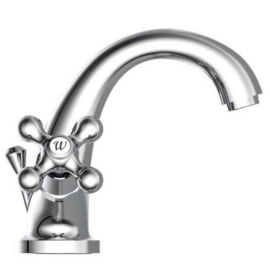 SCHÜTTE 2-Handle Basin Mixer ELK Chrome