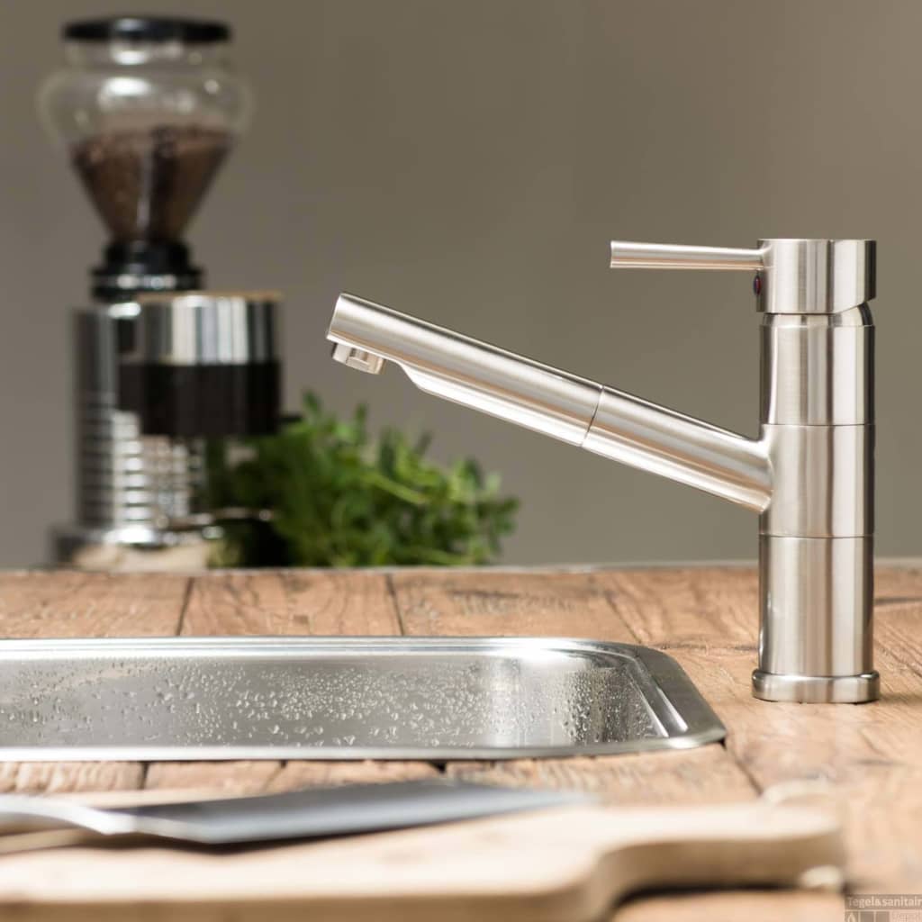 SCHÜTTE Sink Mixer UNICORN Stainless Steel Colour