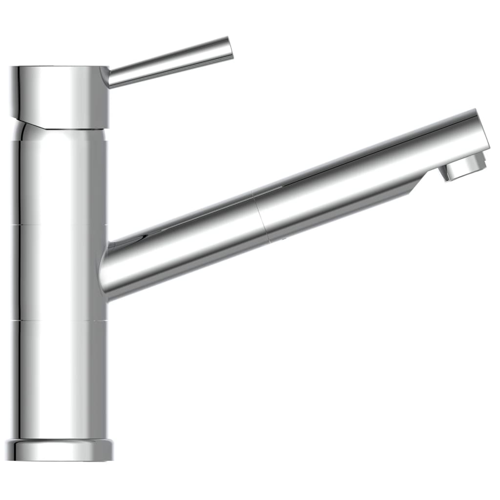 SCHÜTTE Sink Mixer UNICORN Low Pressure Chrome - Bend