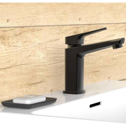 SCHÜTTE Basin Mixer RAVEN Matt Black