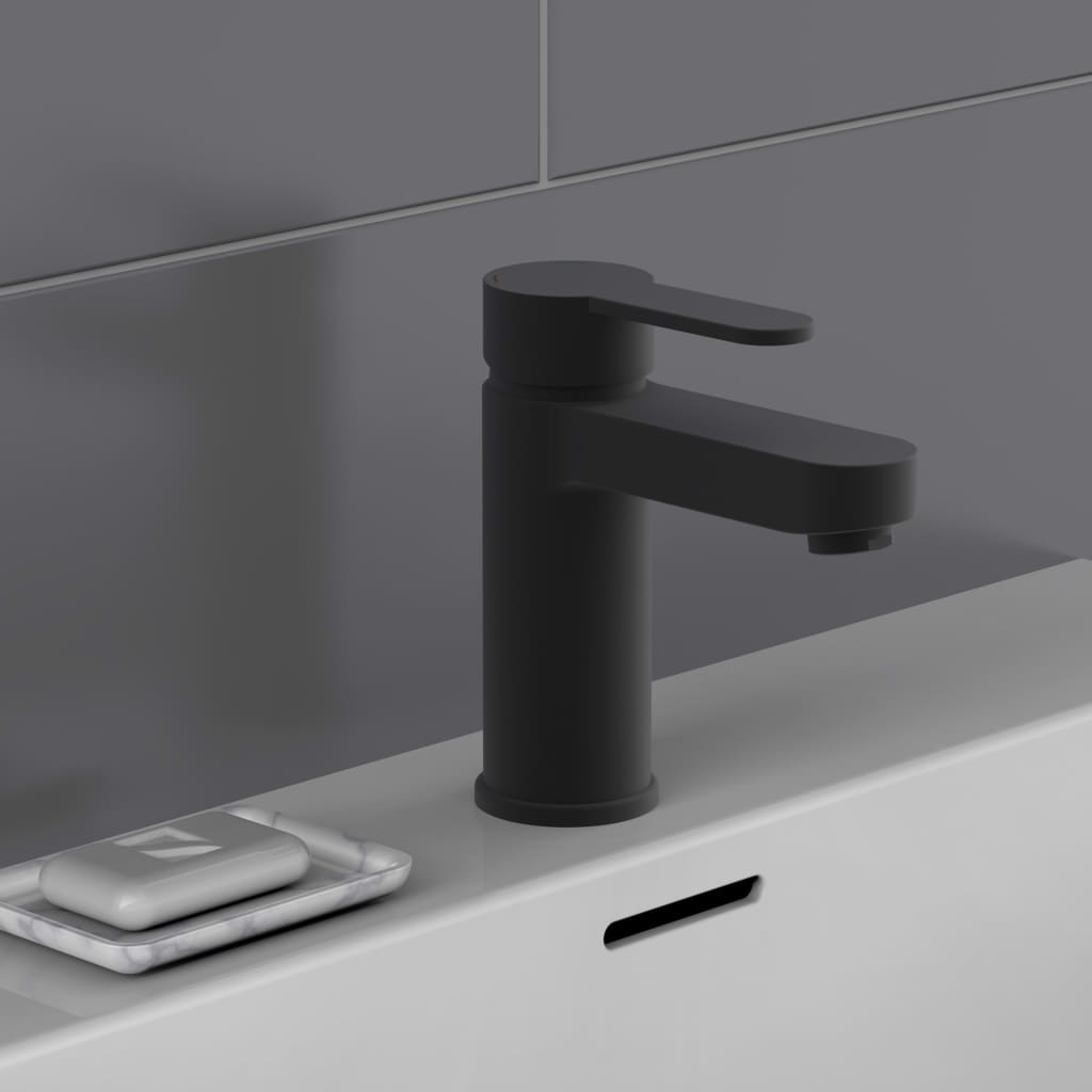 SCHÜTTE Basin Mixer ELEPHANT Matt Black