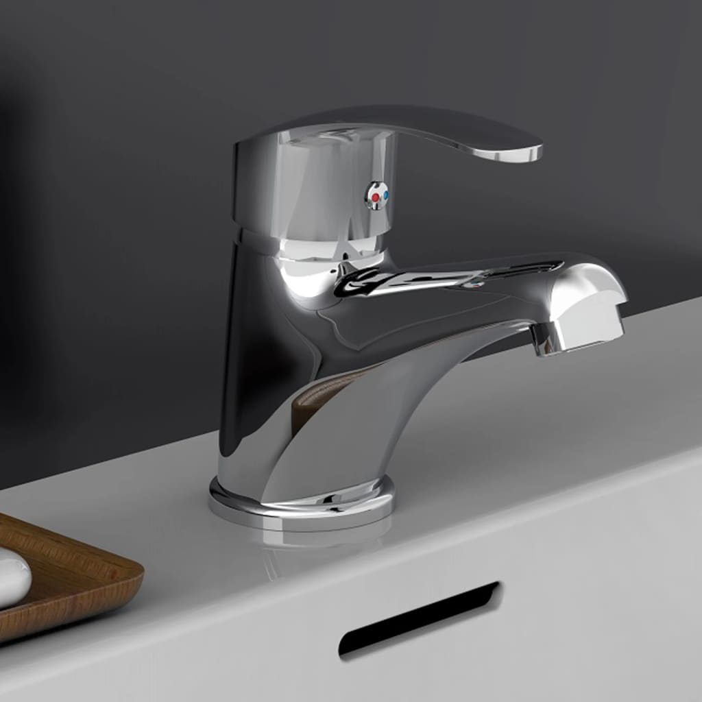 SCHÜTTE Basin Mixer SIRANI Chrome - Bend