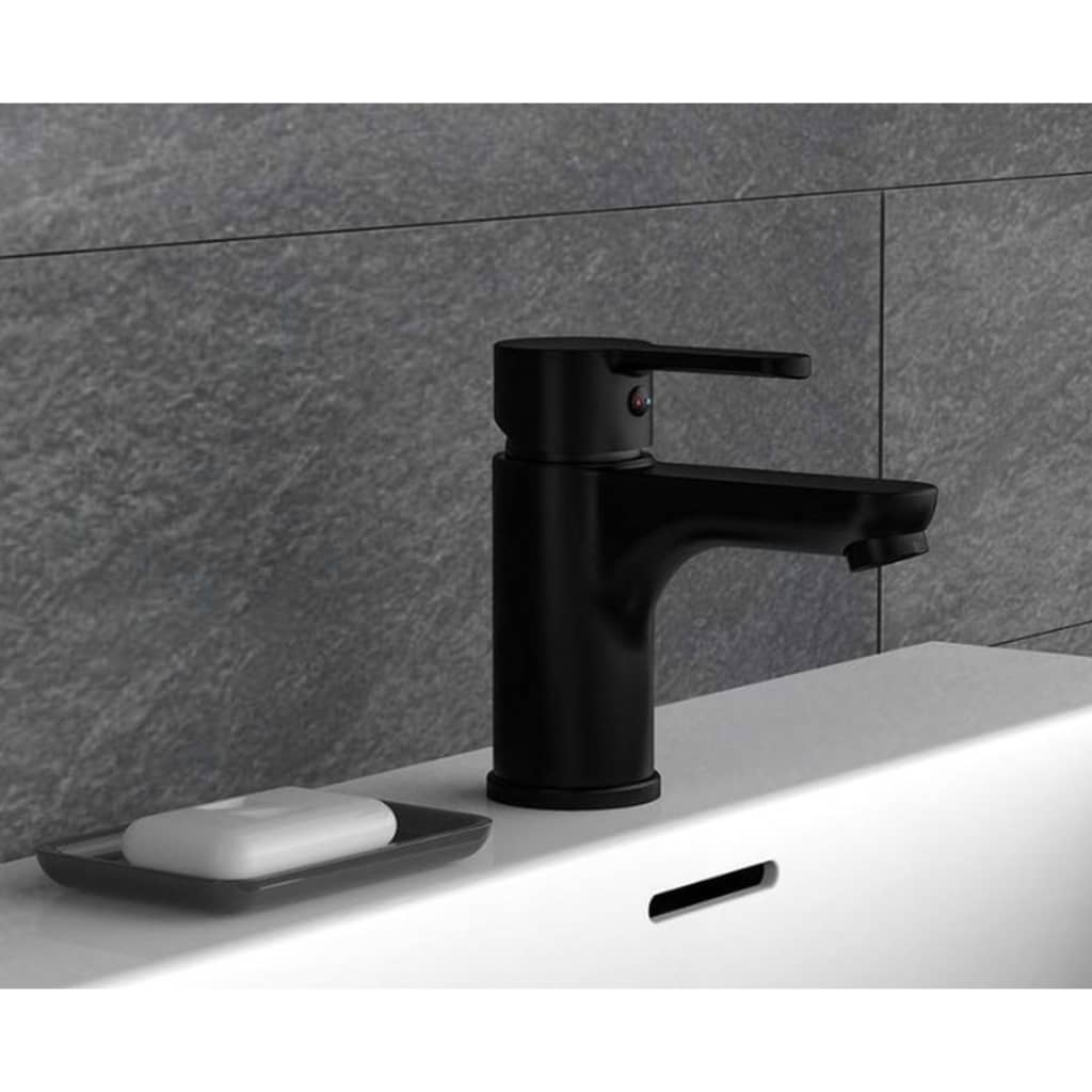 SCHÜTTE Basin Mixer DENVER Matt Black