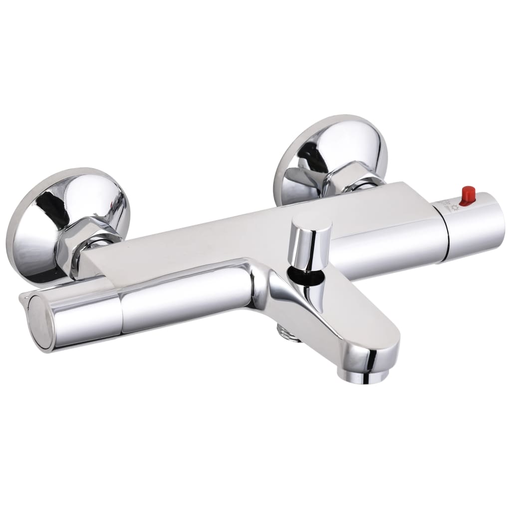 SCHÜTTE Thermostatic Bath Shower Mixer Tap VICO Chrome - Bend