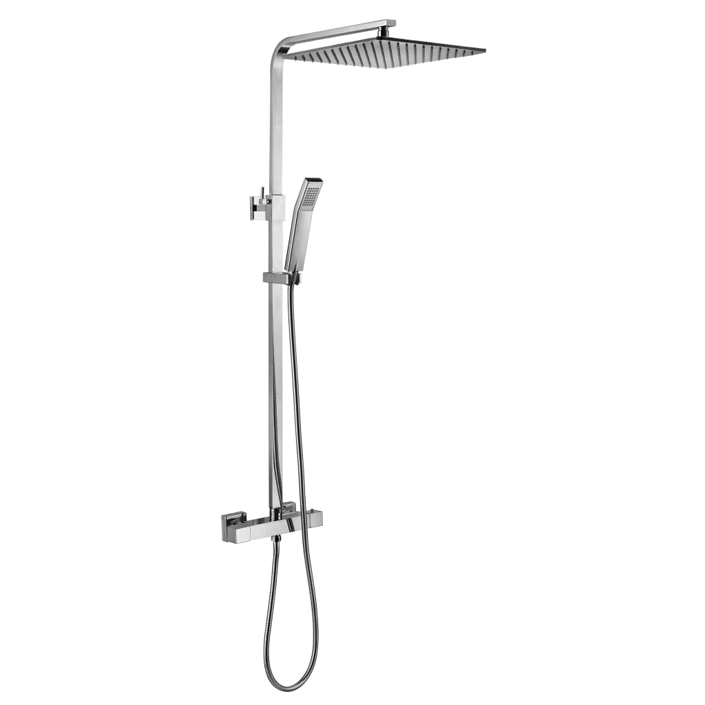 SCHÜTTE Thermostatic Dual Shower System SUMBA - Bend