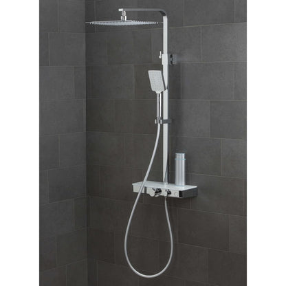 SCHÜTTE Thermostatic Shower System OCEAN - Bend