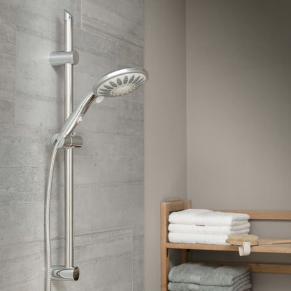 SCHÜTTE Shower Rail Set FLORENZ Chrome - Bend