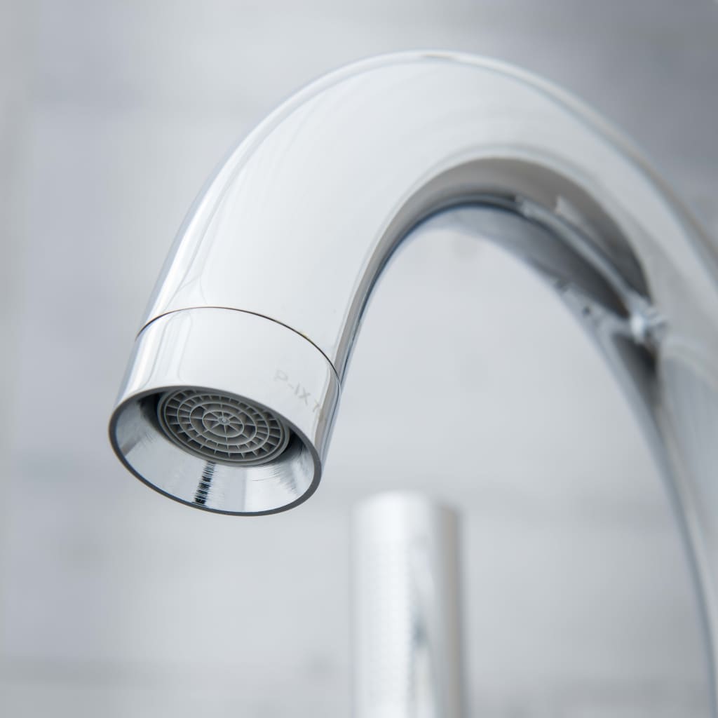 SCHÜTTE Bath Shower Mixer Tap with Shower Set CORNWALL Chrome - Bend