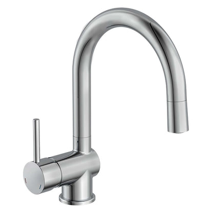 SCHÜTTE Sink Mixer with LED STELLA Chrome - Bend