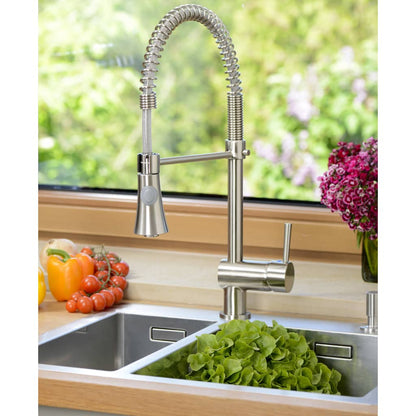 SCHÜTTE Sink Mixer CORNWALL Stainless Steel