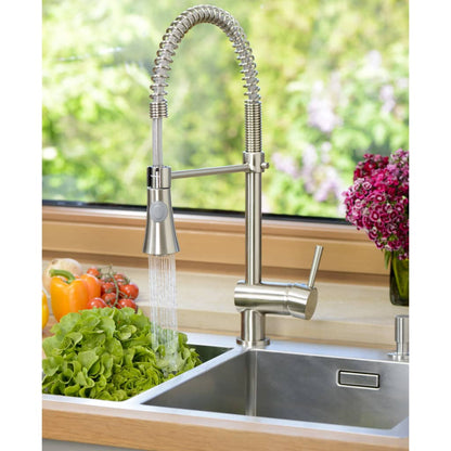 SCHÜTTE Sink Mixer CORNWALL Stainless Steel