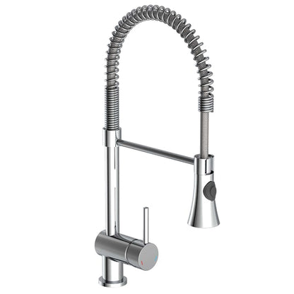 SCHÜTTE Sink Mixer with Spiral Spring CORNWALL Low Pressure