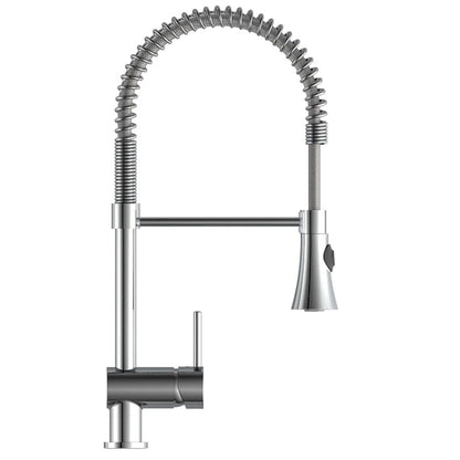 SCHÜTTE Sink Mixer with Spiral Spring CORNWALL Low Pressure