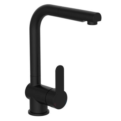 SCHÜTTE Kitchen Mixer Tap with Pull-out Spout LONDON Matte Black - Bend