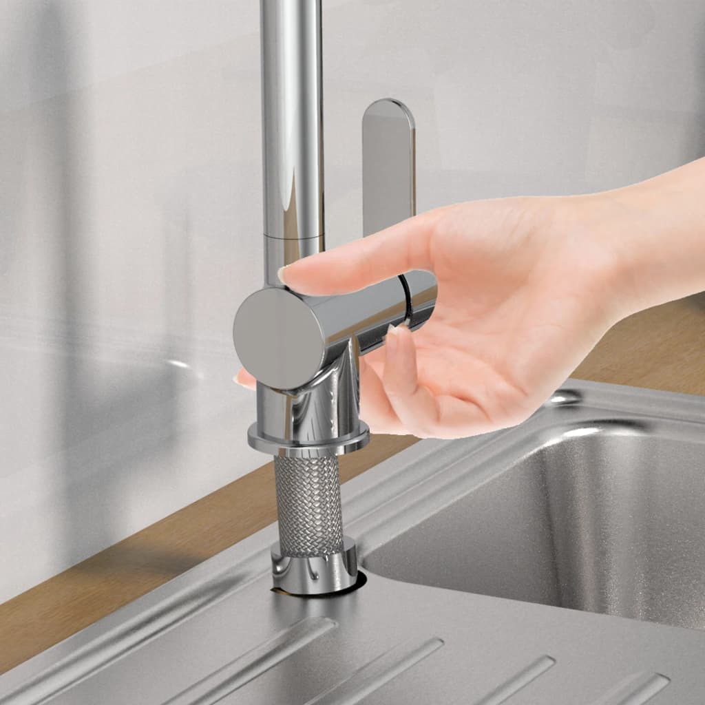 SCHÜTTE Top Mounted Sink Mixer RIO Chrome