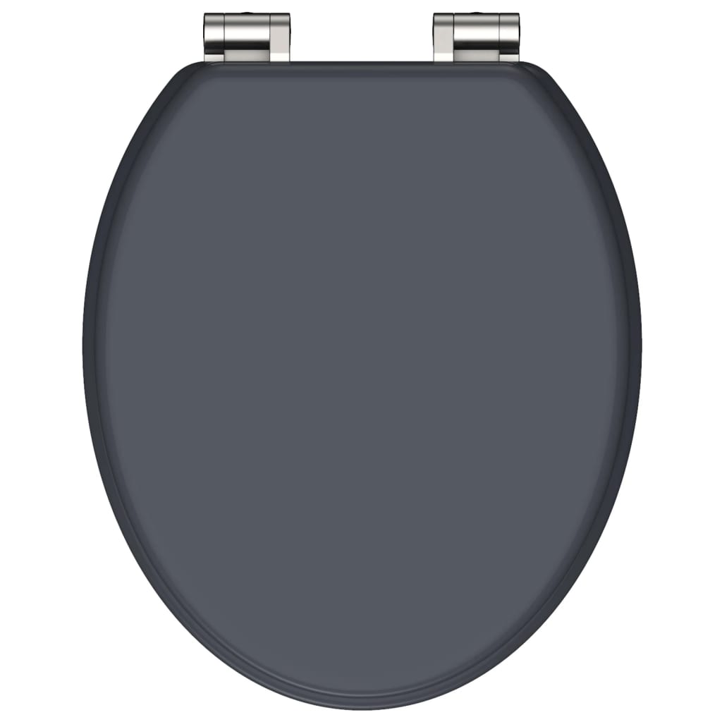 SCHÜTTE Toilet Seat with Soft-Close SPIRIT ATHRAZIT Anthracite Matte