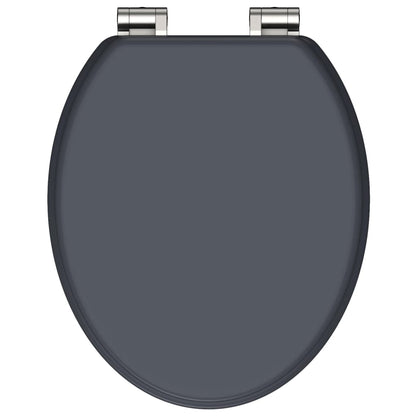 SCHÜTTE Toilet Seat with Soft-Close SPIRIT ATHRAZIT Anthracite Matte